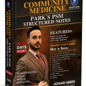 Community Medicine Park’s PSM Structured Notes Volume 1 and 2 | Complete PSM Notes